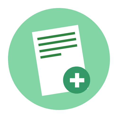 Green Document Icon